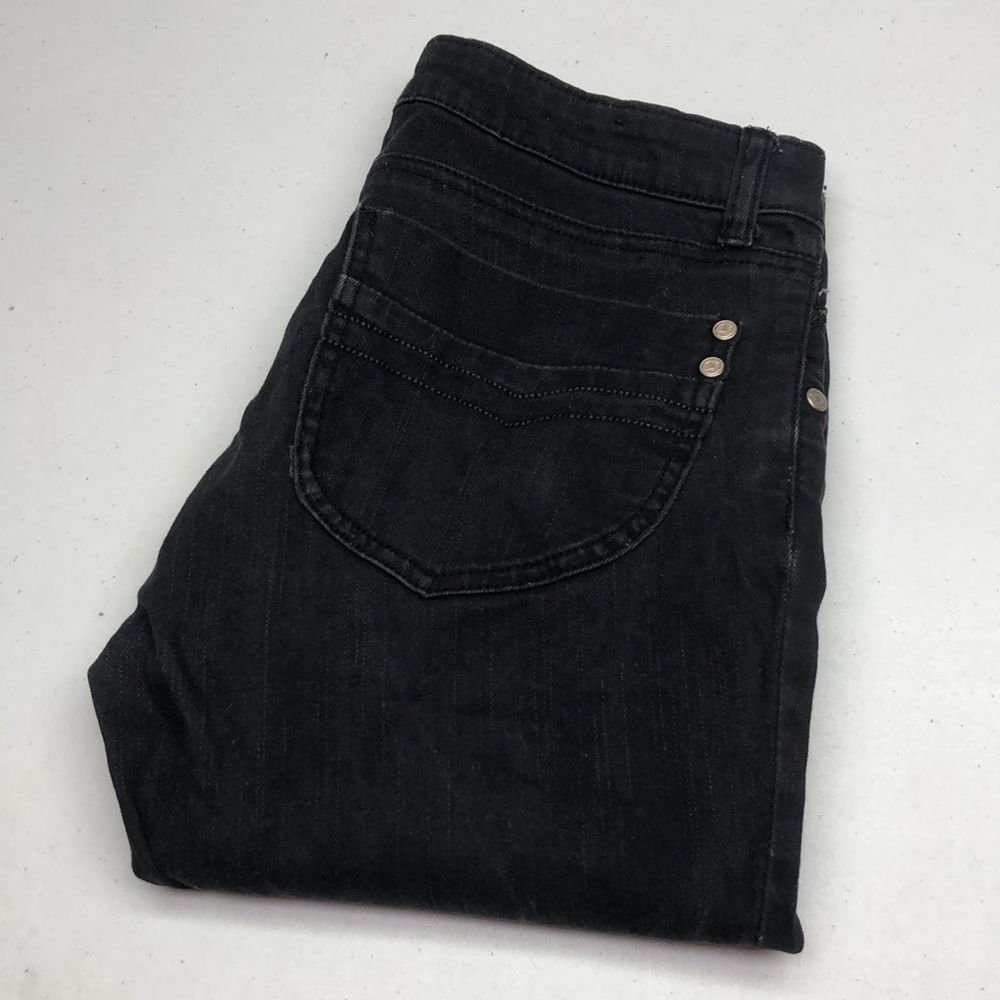 CANDY COUTURE BLACK ANKLE SKINNY JEANS 5/28x24 ⭐️